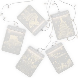 Гирлянда лампочек AmeliaHome Christmas Mood, 1.5 м, белый
