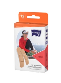 Plaaster Matopat Classic, 12 tk