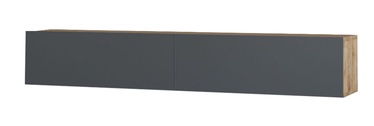 TV galds Kalune Design FR8 AA, priežu/antracīta, 180 cm x 31.6 cm x 29.6 cm
