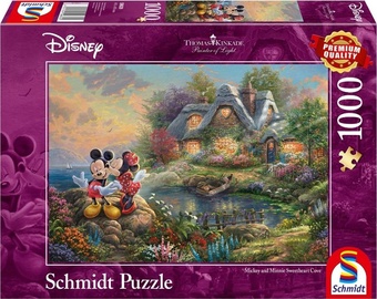 Пазл Schmidt Spiele Disney Mickey & Minnie Sweetheart Cove 385833, 49 см x 69 см