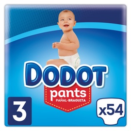 Подгузники Dodot Pants Stages, 3 размер, 6 - 11 кг, 54 шт.