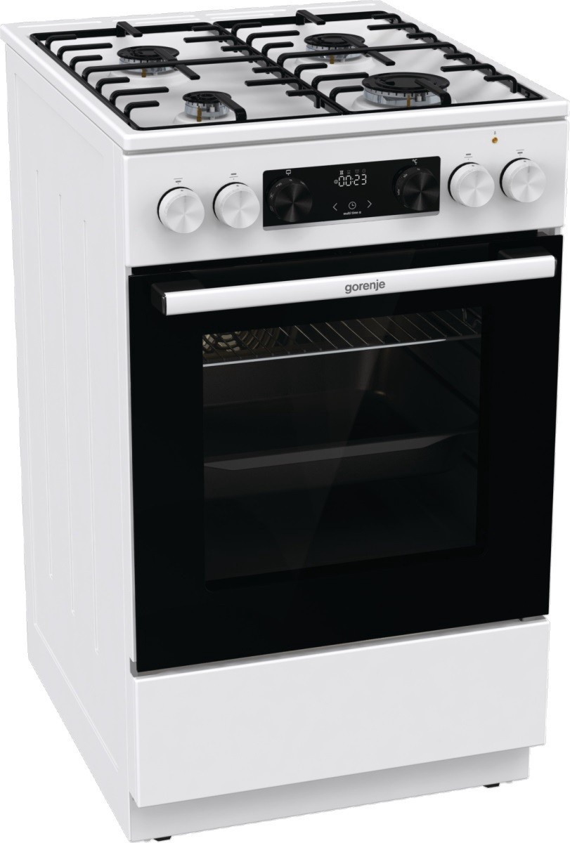 Gaasipliit elektriahjuga Gorenje Essential Line GK5C40WH