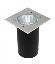 Süvistatav välisvalgusti Su-Ma Pabla M4030, 75W, E27, IP67, roostevaba teras, 18 cm x 18 cm