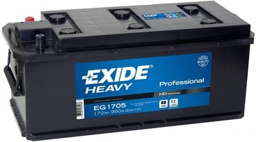 Akumulators Exide Truck EG1705, 12 V, 170 Ah, 950 A