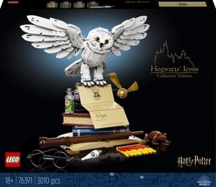Konstruktor LEGO Harry Potter Sigatüüka™ ikoonid – väljaanne kollektsionääridele 76391, 3010 tk