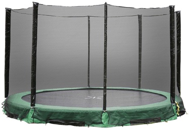 Батут Home4you Ground Trampoline, 426 см, с защитной сеткой