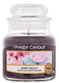 Svece, aromātiskā Yankee Candle Berry Mochi, 20 - 30 h, 104 g, 86 mm x 58 mm