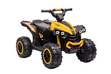 Bērnu elektromobilis - kvadricikls Lean Toys Quad HL568, dzeltena