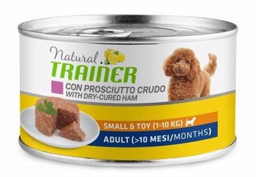 Влажный корм для собак Natural Trainer Adult Ham, свинина, 0.15 кг