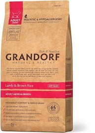 Sausā suņu barība Grandorf, jēra gaļa/tītara gaļa Medium & Maxi GDDD0510, 10 kg