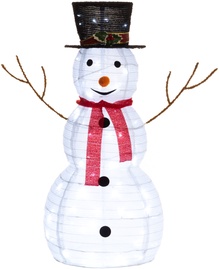 Декорация Finnlumor Snowman, 90 см, 500 см, 80 LED, белый