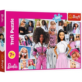 Pusle Trefl In The World Of Barbie 857148, 34 cm x 48 cm