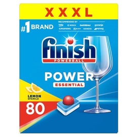 Tabletes trauku mazgājamajai mašīnai Finish Essential Power, 80 gab.