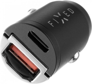 Зарядное устройство Fixed, USB/USB-C, черный, 30 Вт