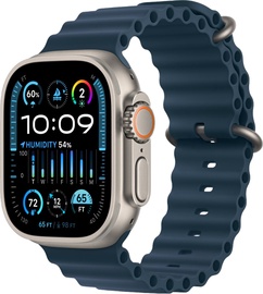 Nutikell Apple Watch Ultra 2 GPS + Cellular, 49mm Titanium Blue Ocean Band LV/EE, titaan