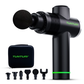 Masāžas pistole Tunturi MG40 Massage Gun, 15 W, melna