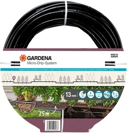 Mitrināšanas līnija Gardena Micro-Drip-System 13503-20, 2500 cm, Ø 1.3 cm, melna