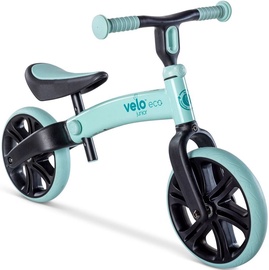 Балансирующий велосипед YVolution Velo Junior Eco, синий, 9″