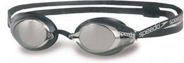 Очки для плавания Speedo SpeedSocket Mirror, черный/серый