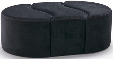 Пуф Hanah Home Alya 825BLC1618, черный, 120 см x 80 см x 40 см