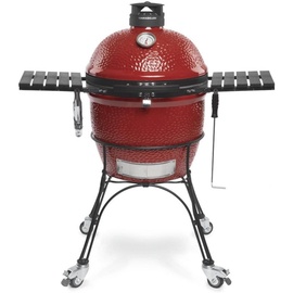 Grill Kamado Joe Classic II, punane, 118.1 cm