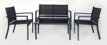 Комплект уличной мебели DM Grill Garden 06, черный, 1-4 места