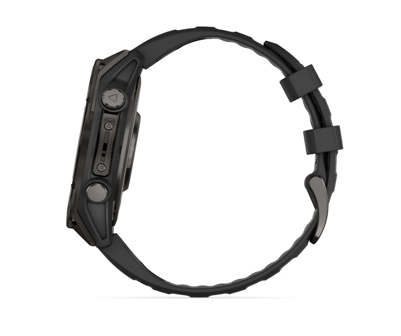 Nutikell Garmin Fenix 8 47MM AMOLED SAPHIRE 010-02904-21, must