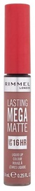 Lūpu krāsa Rimmel London Lasting Mega Matte 16HR 709, 7.4 ml