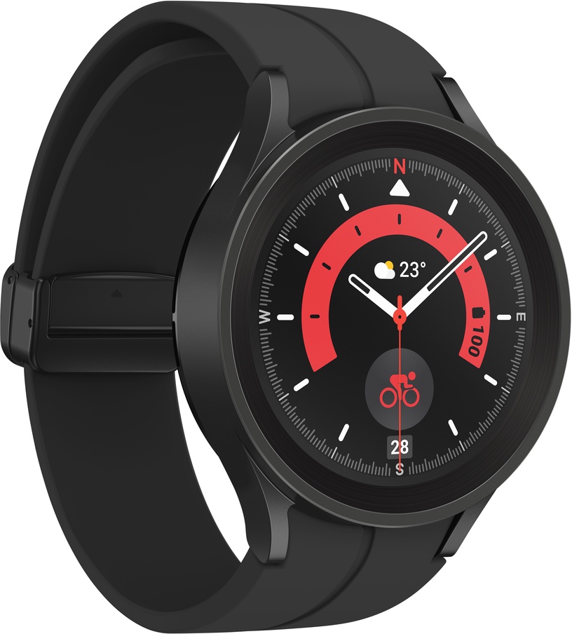 Nutikell Samsung Galaxy Watch 5 Pro 45mm, must