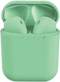Беспроводные наушники iNpods i12 in-ear, зеленый