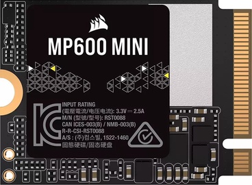 Kietasis diskas (SSD) Corsair MP600 Mini, M.2, 1 TB