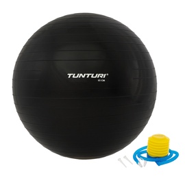 Гимнастический мяч Tunturi Gymball 14TUSFU135, черный, 65 см