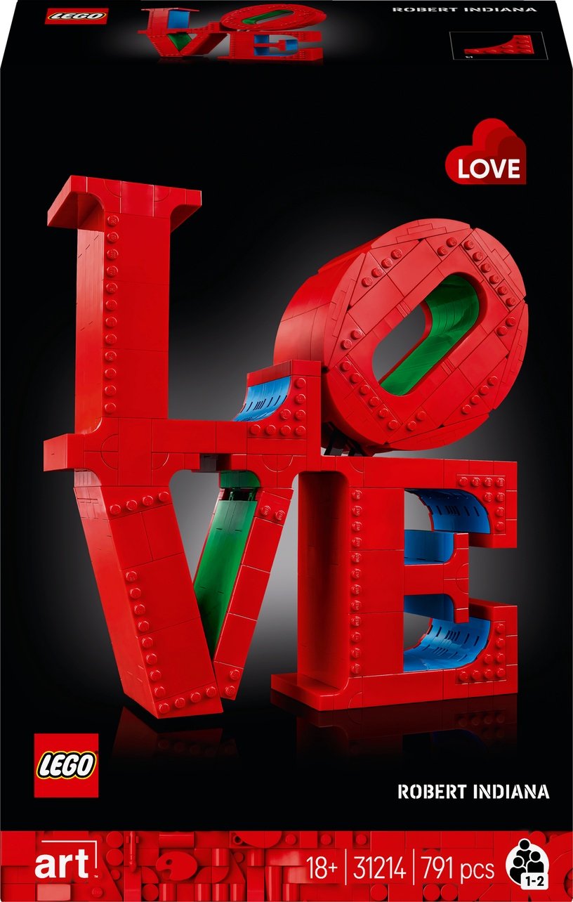 Konstruktor LEGO® Art Love 31214, 791 tk