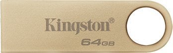 USB mälupulk Kingston DataTraveler DTSE9 G3, kuldne, 64 GB