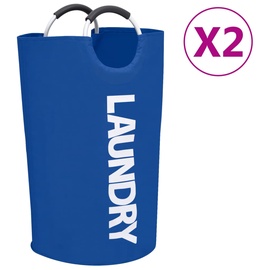 Корзина для белья VLX Laundry Sorter, 80 л, синий