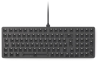 Klaviatūra Glorious PC Gaming Race GMMK GMMK 2 Full-Size Keyboard Barebone - ISO Layout EN, melna