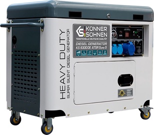 Generaator diisel Könner & Söhnen 9300DE ATSR Super S, 7000 W