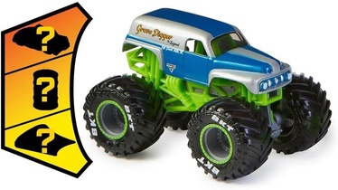 Mänguauto Monster Jam The Legend Grave Digger 6067645, sinine/roheline