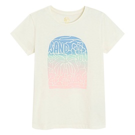 T-krekls pavasaris/vasara, meitenēm Cool Club CCG2822355, balta, 158 cm