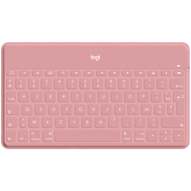 Klaviatūra Logitech EN, rozā, bezvadu