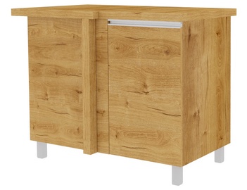 Нижний кухонный шкаф Bodzio Monia KMOSNDL-DSC, дубовый, 650 мм x 1100 мм x 860 мм