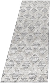 Ковровая дорожка Pisa Boho, серый, 250 см x 80 см