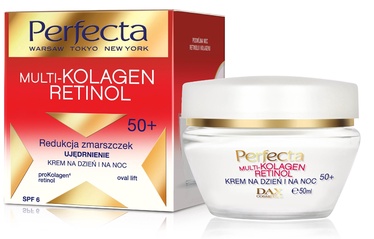 Sejas krēms sievietēm Perfecta Multi-Collagen Retinol, 50 ml, 50+