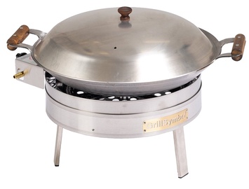 Dujinė kepsninė GrillSymbol Cataplana Pro-450i-Cat, 45 cm x 45 cm