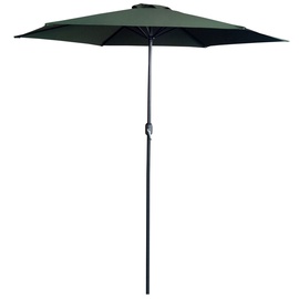 Садовый зонт от солнца Patio, 300 см, зеленый/антрацитовый