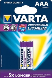 Baterijas Varta Professional, AAA, 1.5 V, 2 gab.