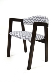 Стул для столовой Kalune Design Boi 829MSV3704 829MSV3704, синий/белый/черный, 50 см x 50 см x 70 см