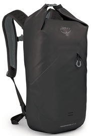 Tūristu mugursoma Osprey Transporte Roll Top WP 25, melna, 25 l