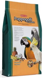 Sausa pārtika Padovan GrandMix 00576, lieliem papagaiļiem, 12.5 kg
