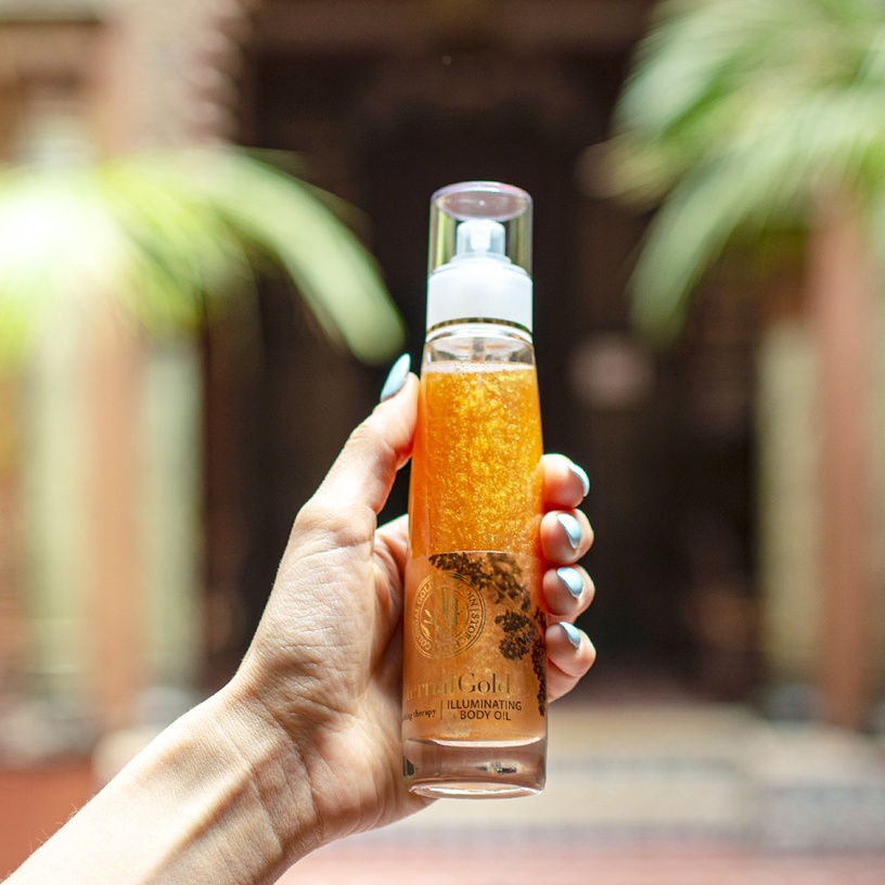 Silmahooldusõli Organique Eternal Gold Illuminating Body Oil, 100 ml